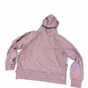 Lululemon‎ Scuba Oversized Hoodie M/L Lavender/Pink Pullover Sweatshirt